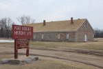 Fort Ridgely State Park, Minnesota, United States. One of many historic buildings from