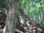 Click to enlarge Frontenac State Park, Minnesota, United States. Hiking back up the trail.