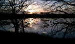Click to enlarge Glendalough State Park, Minnesota, United States. View of Sunset Lake