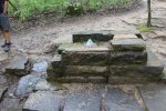 Click to enlarge Tishomingo State Park, Mississippi, United States. Artesian well along the hiking trail.