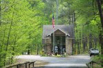Click to enlarge Tishomingo State Park, Mississippi, United States. Camp registration building