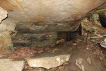 Click to enlarge Tishomingo State Park, Mississippi, United States. Rock caves along the trail