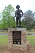 Click to enlarge Tishomingo State Park, Mississippi, United States. Statue near pool.