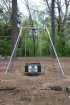 Click to enlarge Tishomingo State Park, Mississippi, United States. Wheelchair swing.