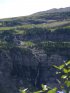 Click to enlarge Glacier National Park, Montana, United States. Stream flowing down the mountain.