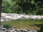 Swift River Lower Falls, Kancamagus Highway NH 112, Near Blackberry Crossing & Covered Bridge Campgrounds, Parking area GPS coordinates: N44� 00.954 | W071� 14.740 Elevation 948