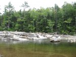 Swift River Lower Falls, Kancamagus Highway NH 112, Near Blackberry Crossing & Covered Bridge Campgrounds, Parking area GPS coordinates: N44� 00.954 | W071� 14.740 Elevation 948