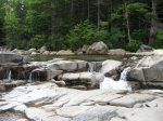 Swift River Lower Falls, Kancamagus Highway NH 112, Near Blackberry Crossing & Covered Bridge Campgrounds, Parking area GPS coordinates: N44� 00.954 | W071� 14.740 Elevation 948