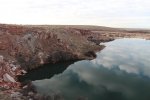 Click to enlarge Bottomless Lakes State Park, New Mexico, United States.