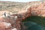 Click to enlarge Bottomless Lakes State Park, New Mexico, United States.