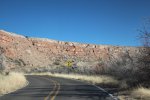 Click to enlarge Bottomless Lakes State Park, New Mexico, United States. Winding road in but OK for large units.
