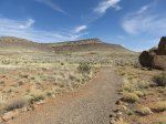 Click to enlarge City of Rocks State Park, New Mexico, United States. Hydra trail
