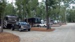 Carrollwoods Campground at Grapefull Sisters Vineyard, North Carolina, United States. 