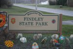 Click to enlarge Findley State Park, Ohio, United States. Entrance sign