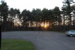 Click to enlarge Findley State Park, Ohio, United States. Parking area for disc golf