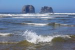 Click to enlarge Barview Jetty Park, Oregon, United States.