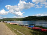 Click to enlarge Chapman State Park, Pennsylvania, United States. Chapman State Park. Boat Launch Area. August 2015.