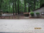 Colleton State Park, South Carolina, United States. Colleton river access parking area, located in campground loop but for day use