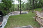 Colleton State Park, South Carolina, United States. New stairway down to beach area on river