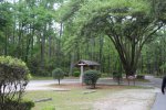 Click to enlarge Parking area at park office