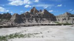 Click to enlarge Badlands National Park, South Dakota, United States. Fossil trail.