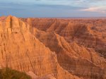 Click to enlarge Badlands National Park, South Dakota, United States. Sandy formations of Badlands