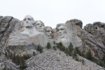 Black Hills National Forest, South Dakota, United States. Mount Rushmore.
