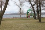Click to enlarge Hartford Beach State Park, South Dakota, United States. Playground in the boat launch, beach and picnic area.