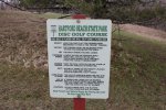 Click to enlarge Hartford Beach State Park, South Dakota, United States. Disc golf course.