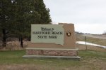 Click to enlarge Hartford Beach State Park, South Dakota, United States. Hartford Beach State Park sign