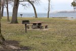 Click to enlarge Hartford Beach State Park, South Dakota, United States. Picnic area by the boat ramp and swimming beach.