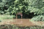 Click to enlarge Big Sioux State Rec Area, South Dakota, United States. Archery trail and disc golf course. Looks a little wet.