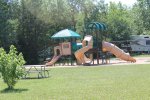 Click to enlarge Big Sioux State Rec Area, South Dakota, United States. Playground near site 47.