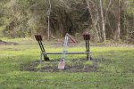 Click to enlarge Double Bayou County Park, Texas, United States. Playground equipment