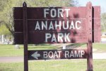 Click to enlarge Fort Anahuac County Park, Texas, United States.