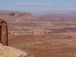 Click to enlarge Canyonlands National Park, Utah, United States. Back Canyon Overlook