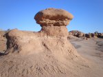 Click to enlarge Goblin Valley State Park, Utah, United States. Goblin in Goblin Valley State Park - on hiking trail.