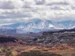 Click to enlarge Arches National Park, Utah, United States. View to mt Waas