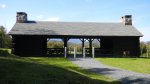 Coolidge State Park, Vermont, United States. Pavilion in Picnic Area - This open pavilion seats up to 70 people and has electricity, grills, fireplaces, and picnic tables. The pavilion is accessible and a restroom is nearby.