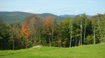 Coolidge State Park, Vermont, United States. View from Pavilion in Picnic Area