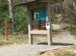 Click to enlarge Claytor Lake State Park, Virginia, United States. Entrance to Shady Ridge Trail