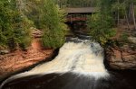 Click to enlarge Amnicon Falls State Park, Wisconsin, United States.