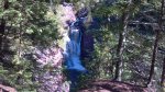 Click to enlarge Copper Falls State Park, Wisconsin, United States. View of Brownstone Falls along the Doughboys