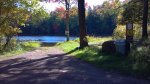 Click to enlarge Copper Falls State Park, Wisconsin, United States. Canoe ramp at Loon Lake
