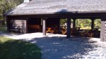 Click to enlarge Copper Falls State Park, Wisconsin, United States. Concession area near the Doughboys