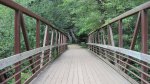 Click to enlarge Willow River State Park, Wisconsin, United States. Bridge over Willow River.