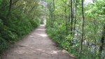 Click to enlarge Willow River State Park, Wisconsin, United States. Path along the Willow River.