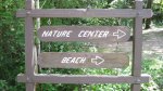 Click to enlarge Willow River State Park, Wisconsin, United States. Sign with directions.