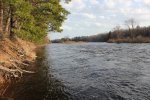 Click to enlarge Council Grounds State Park, Wisconsin, United States. A view down the Wisconsin river.