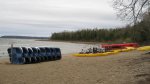 Click to enlarge Peninsula State Park, Wisconsin, United States. Boats and kayaks you can rent.